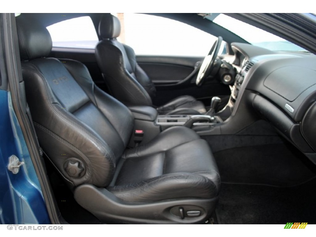 Black Interior 2004 Pontiac GTO Coupe Photo #60623732