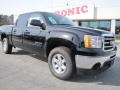 2012 Onyx Black GMC Sierra 1500 SLE Crew Cab  photo #1