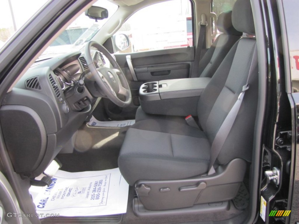 2012 Sierra 1500 SLE Crew Cab - Onyx Black / Ebony photo #11