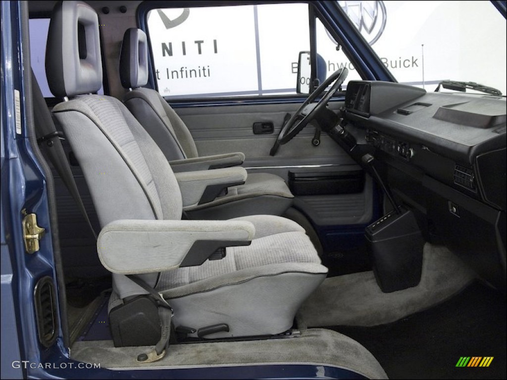 Gray/Black Interior 1991 Volkswagen Vanagon GL w/Wheelchair Access Photo #60625891