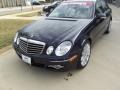 2008 Capri Blue Metallic Mercedes-Benz E 350 4Matic Sedan  photo #1