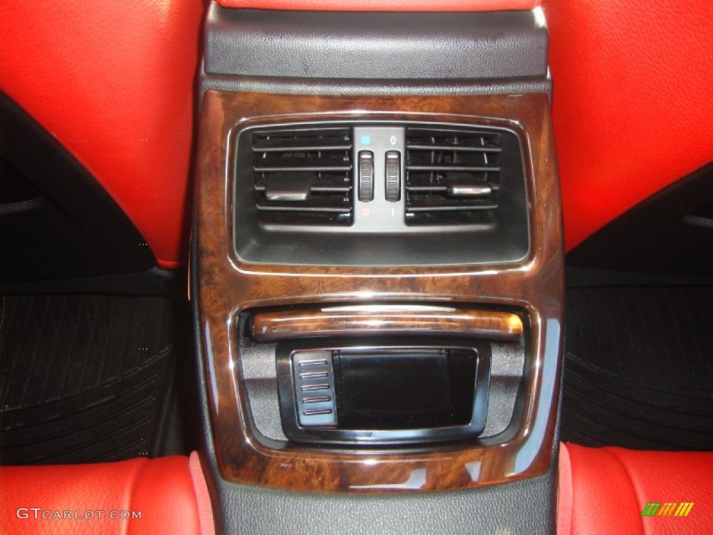 2009 3 Series 328xi Coupe - Space Grey Metallic / Coral Red/Black Dakota Leather photo #14