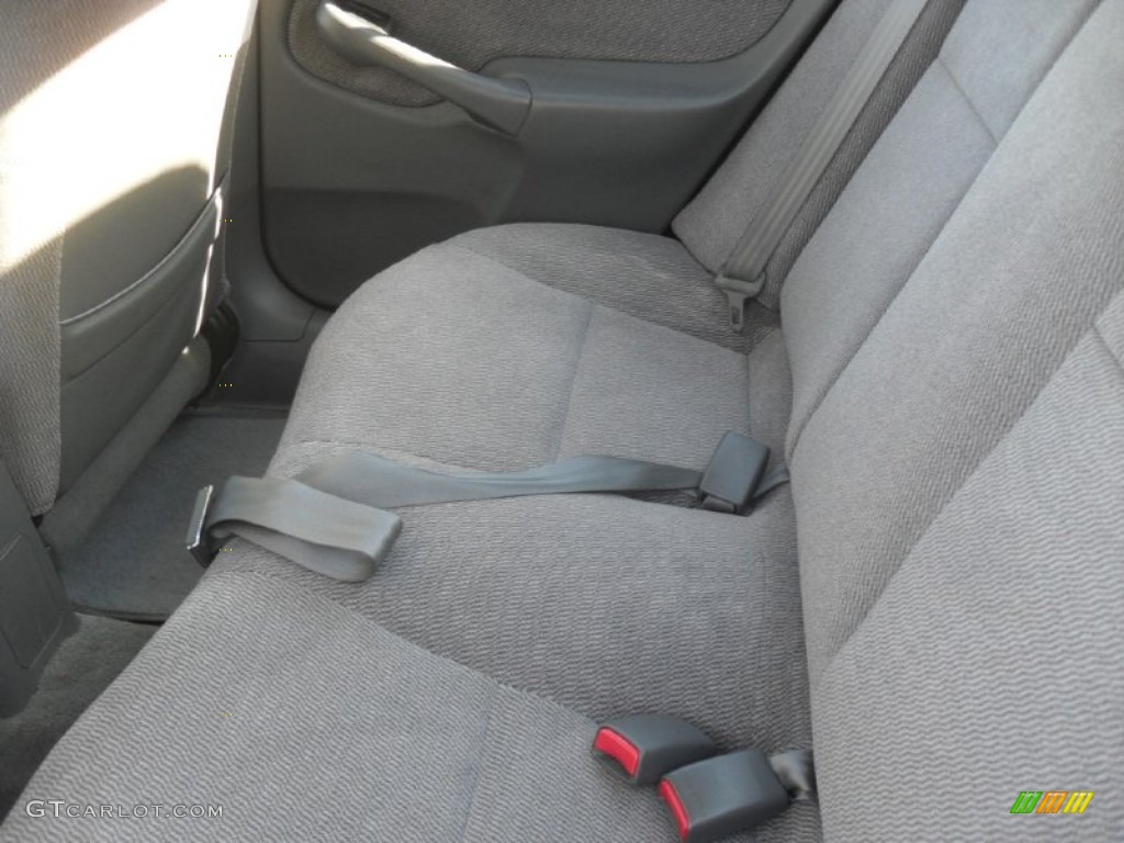 1998 Civic LX Sedan - Flamenco Black Pearl / Gray photo #14
