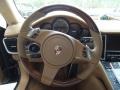 Cognac/Cedar Natural Leather Steering Wheel Photo for 2010 Porsche Panamera #60626895