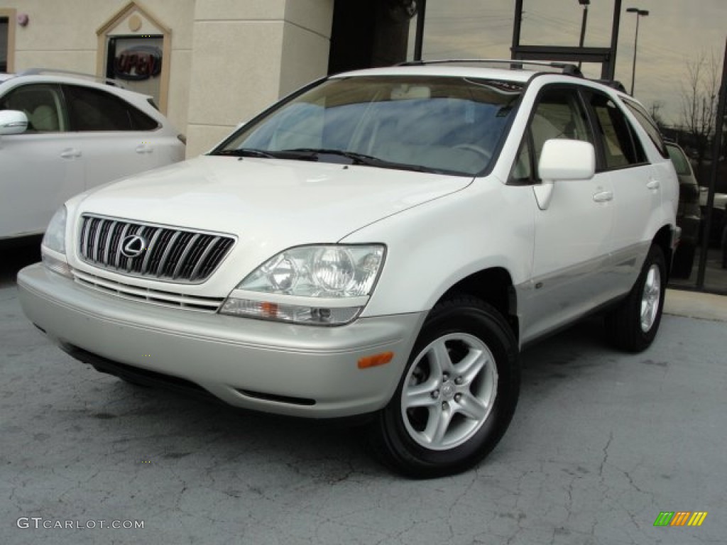 2001 RX 300 - White Gold Crystal / Ivory photo #1