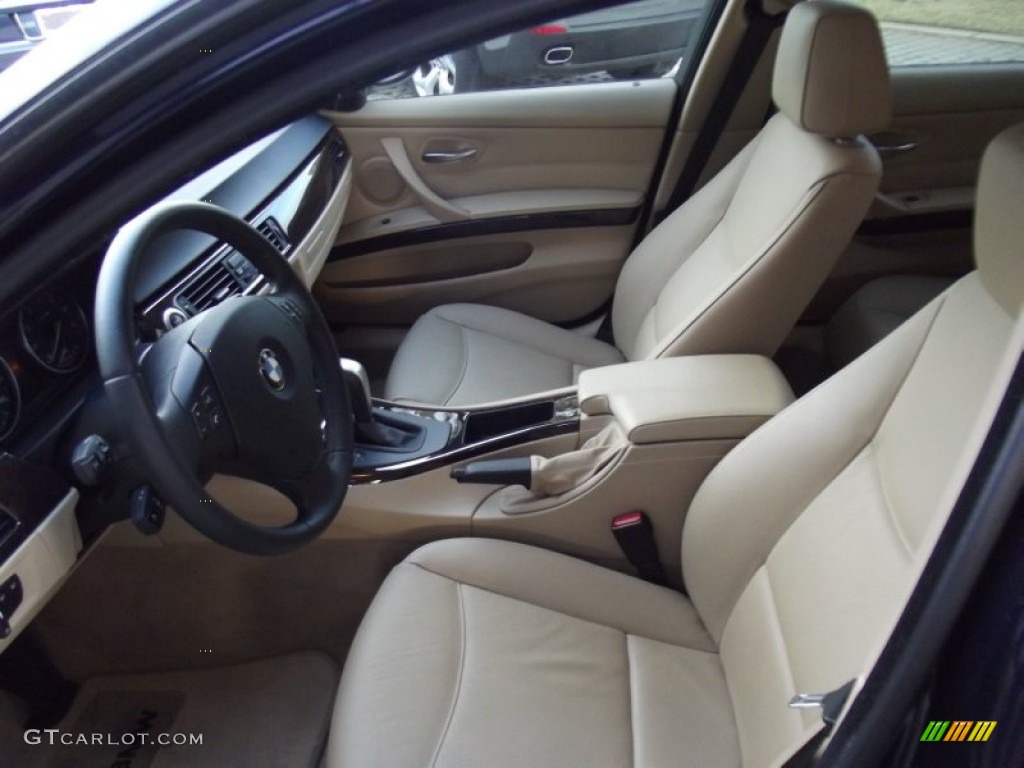 2008 3 Series 328i Sedan - Monaco Blue Metallic / Beige photo #10