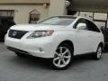 2010 Starfire White Pearl Lexus RX 350  photo #2