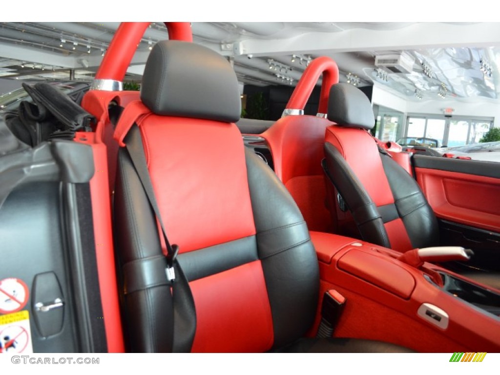 Red/Black Interior 2001 BMW Z8 Roadster Photo #60627877