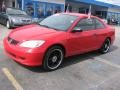 Rallye Red 2005 Honda Civic Value Package Coupe