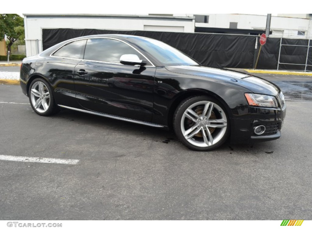 Brilliant Black 2010 Audi S5 4.2 FSI quattro Coupe Exterior Photo #60628729