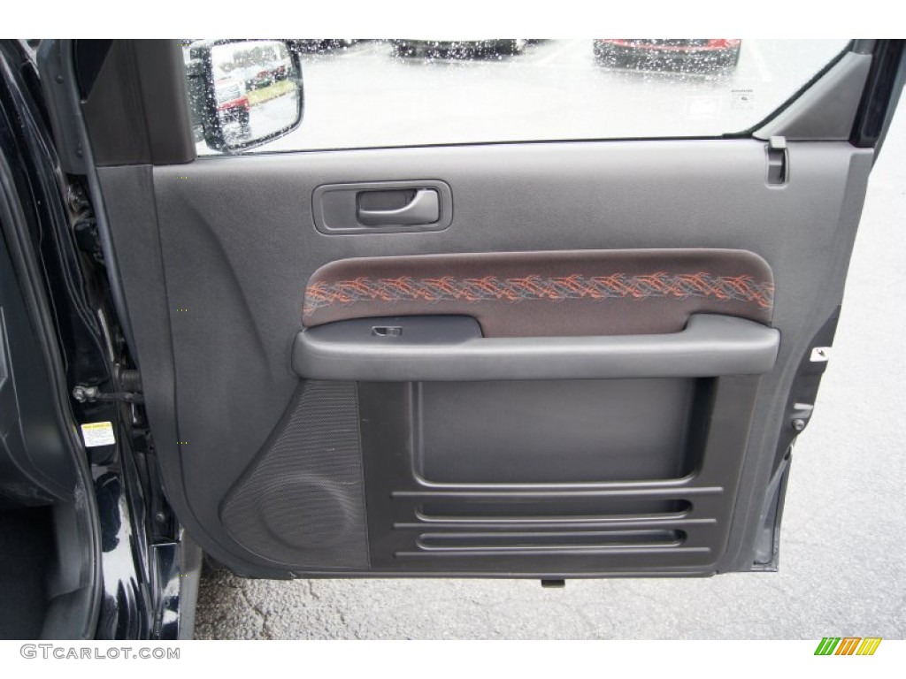 2007 Honda Element SC Black/Copper Door Panel Photo #60629470