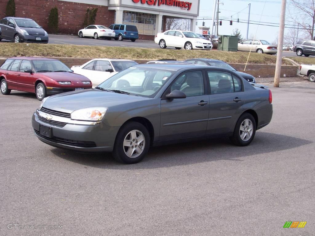 2005 Malibu LS V6 Sedan - Medium Gray Metallic / Gray photo #1