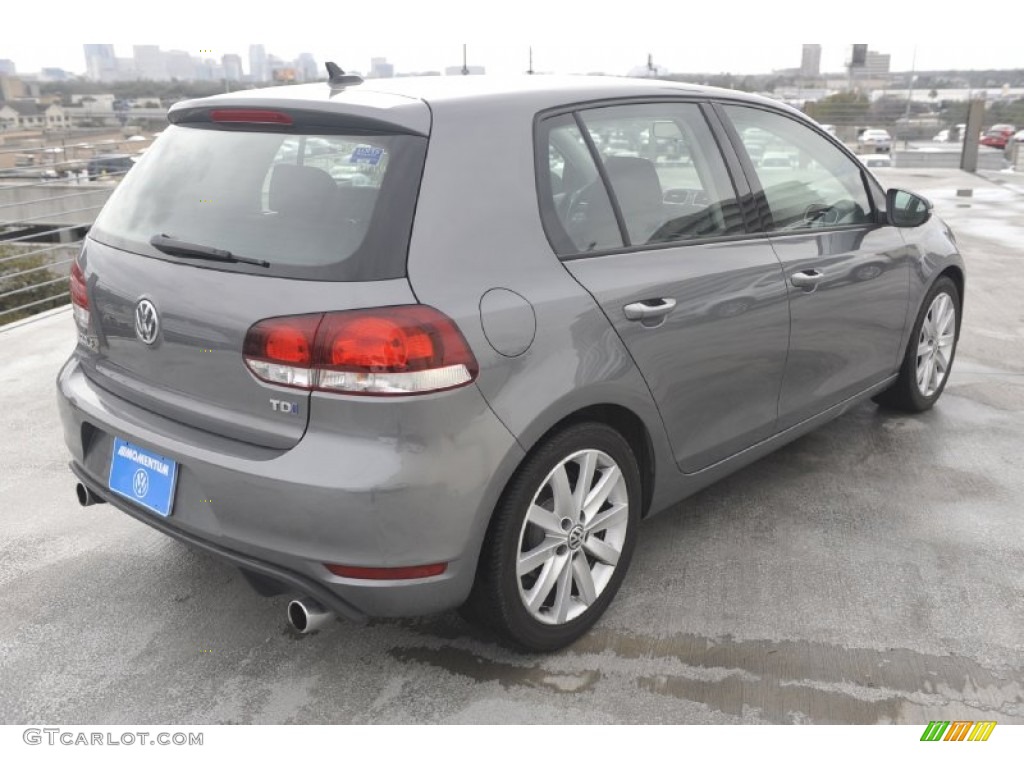 United Gray Metallic 2011 Volkswagen Golf 4 Door TDI Exterior Photo #60630055