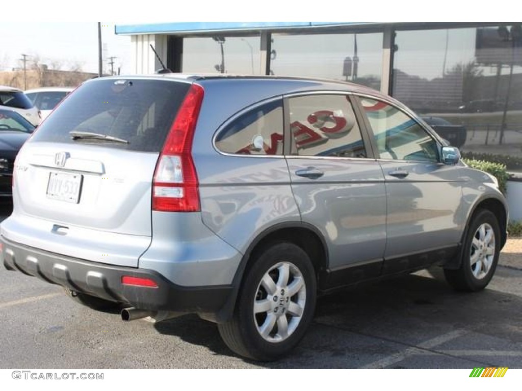 2008 CR-V EX-L - Glacier Blue Metallic / Gray photo #6