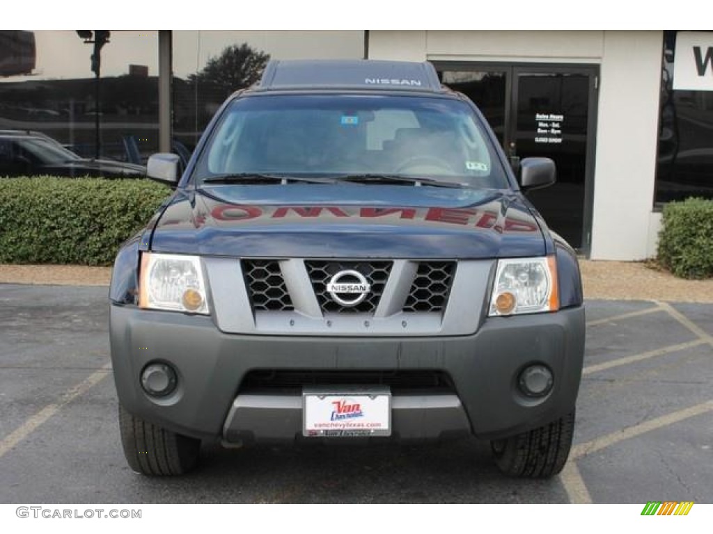 2007 Xterra X - Midnight Blue Metallic / Desert/Graphite photo #3