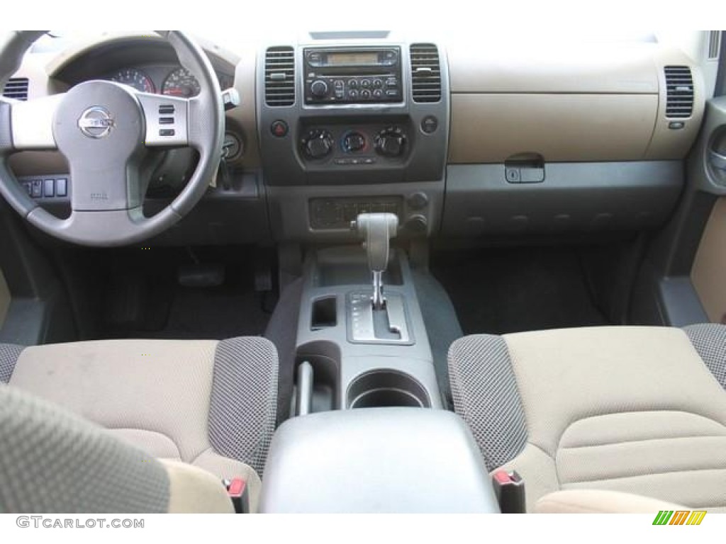 2007 Xterra X - Midnight Blue Metallic / Desert/Graphite photo #10