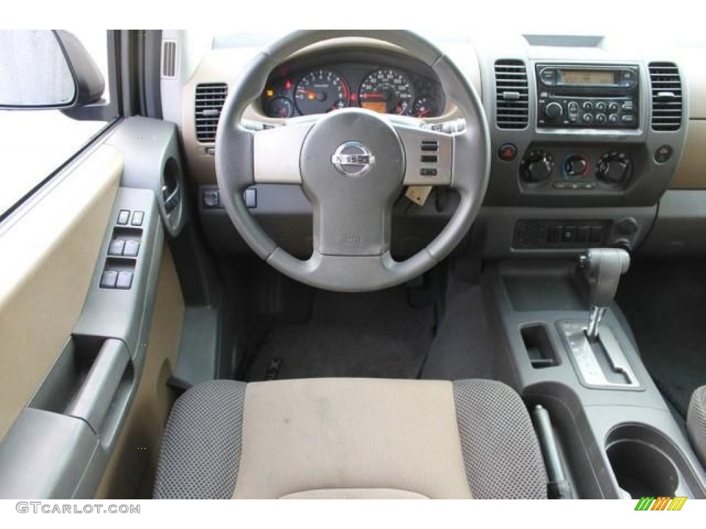 2007 Xterra X - Midnight Blue Metallic / Desert/Graphite photo #11