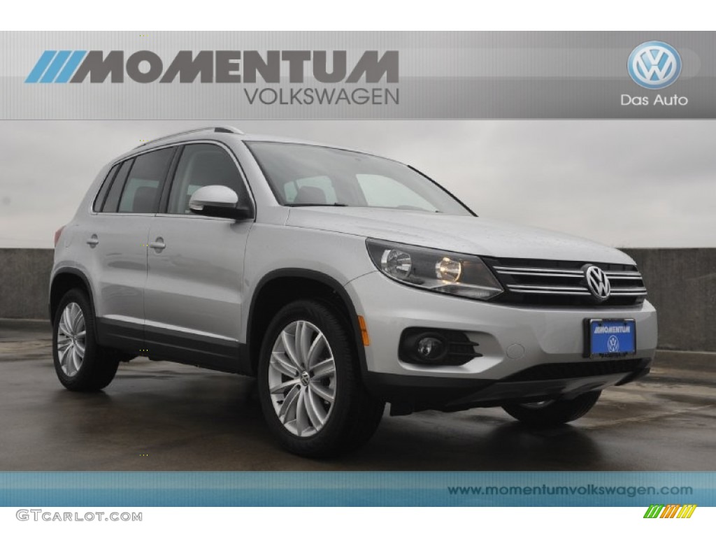 2012 Tiguan SE - Reflex Silver Metallic / Black photo #1