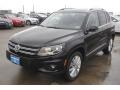 2012 Deep Black Metallic Volkswagen Tiguan SE  photo #3