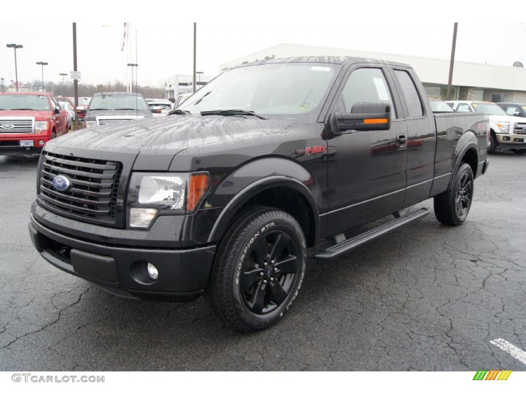 Tuxedo Black Metallic 2012 Ford F150 FX2 SuperCab Exterior Photo #60630985