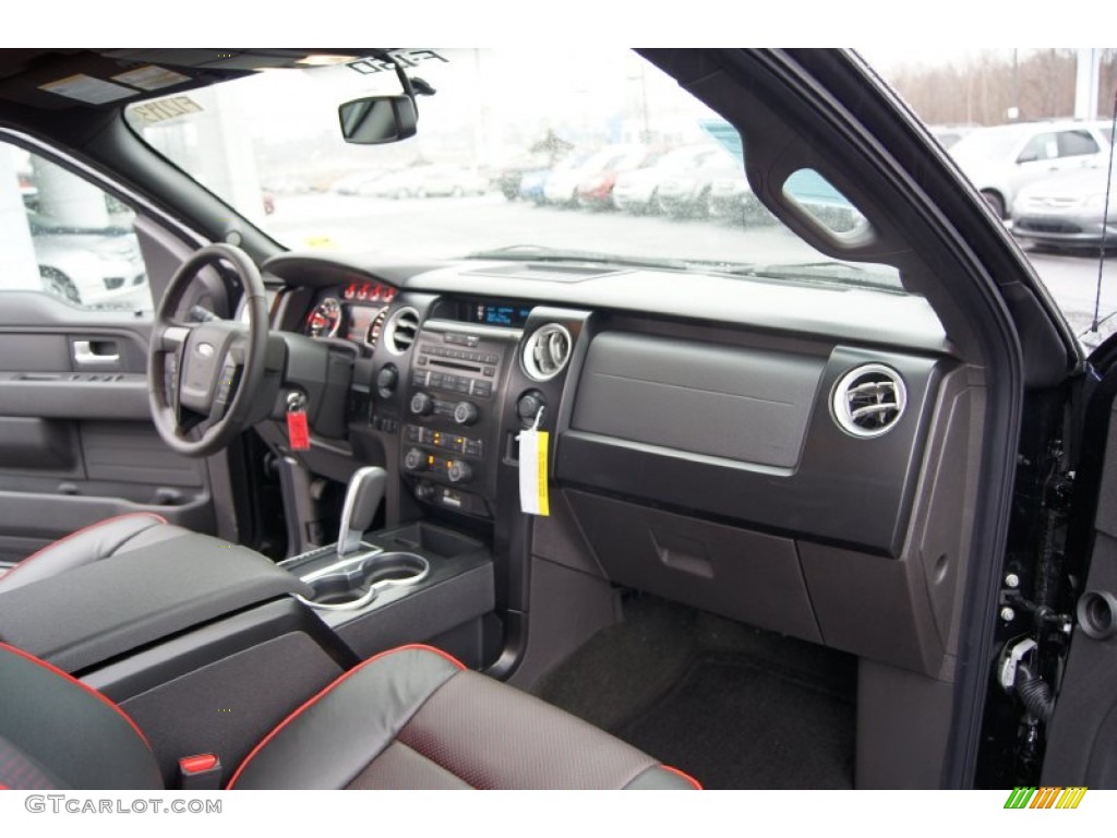 2012 Ford F150 FX2 SuperCab Black Dashboard Photo #60631036