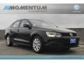 Black - Jetta SE Sedan Photo No. 1