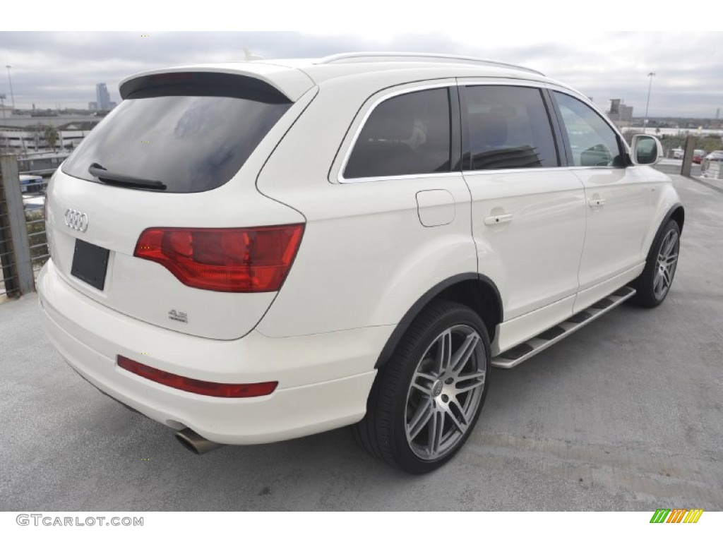 Calla White 2009 Audi Q7 4.2 Prestige quattro Exterior Photo #60636478