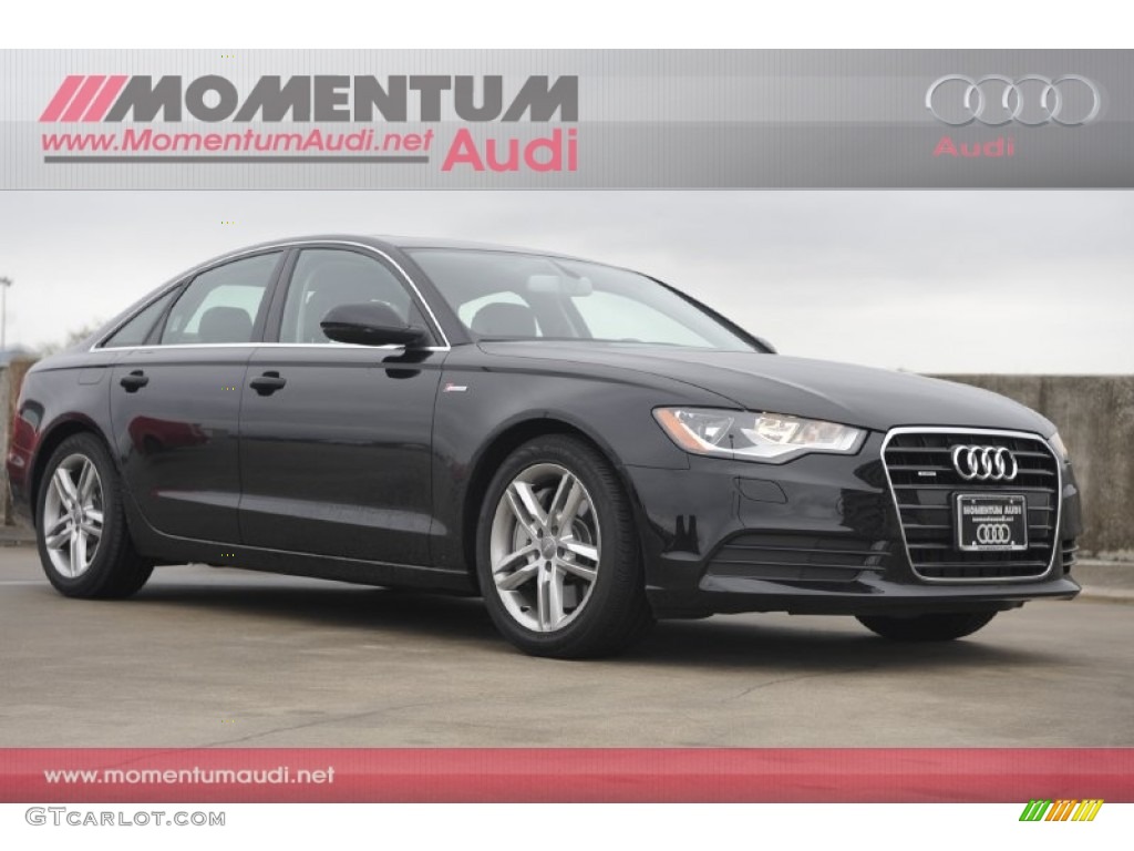 2012 A6 3.0T quattro Sedan - Brilliant Black / Black photo #1