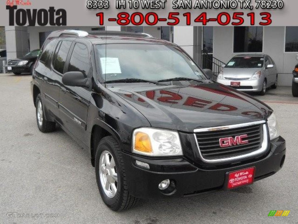 2004 Envoy XUV SLT - Onyx Black / Medium Pewter photo #1