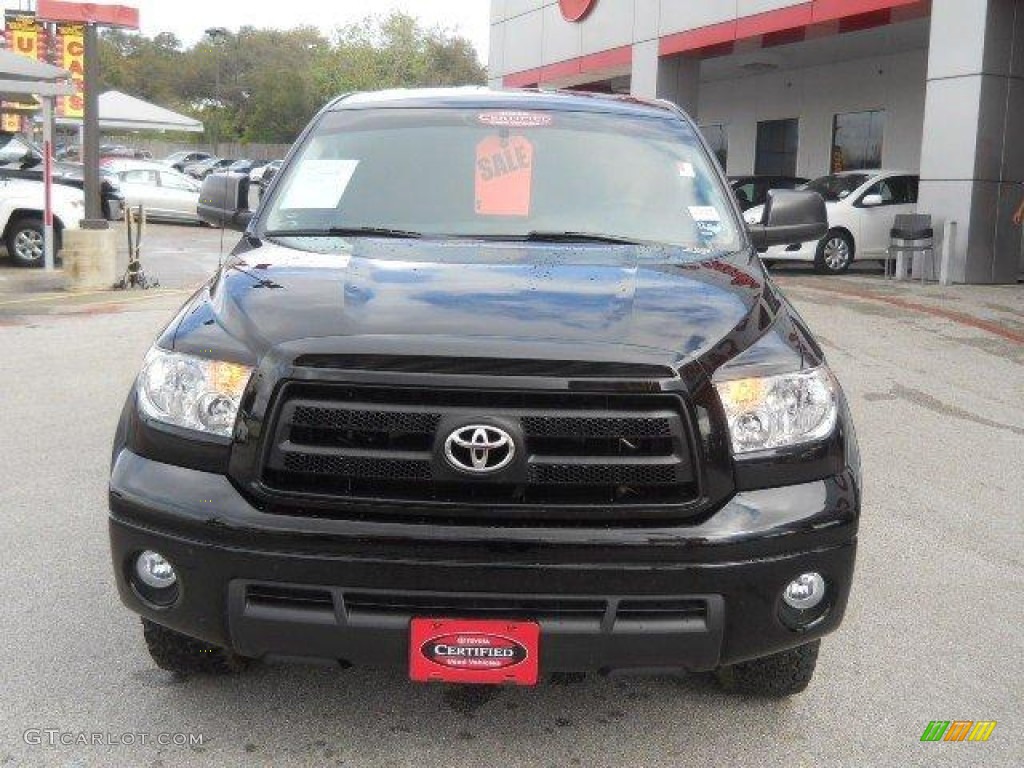 2011 Tundra TRD Rock Warrior Double Cab 4x4 - Black / Black photo #2