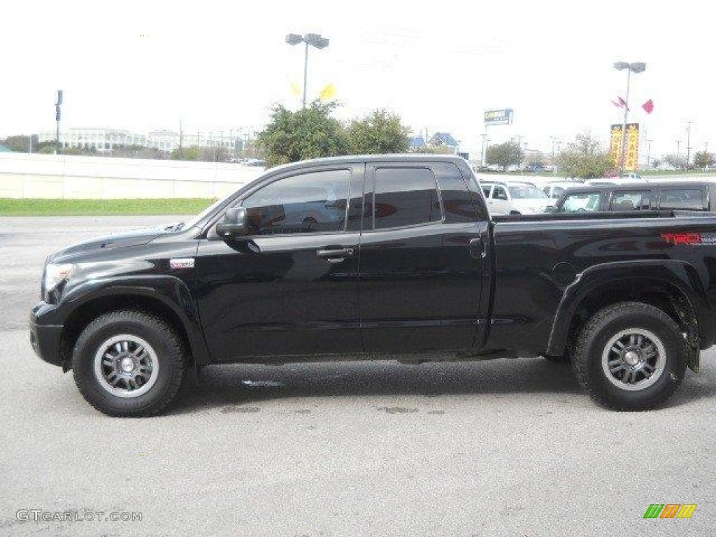 2011 Tundra TRD Rock Warrior Double Cab 4x4 - Black / Black photo #4