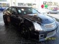 2012 Black Diamond Tricoat Cadillac CTS -V Sedan  photo #2