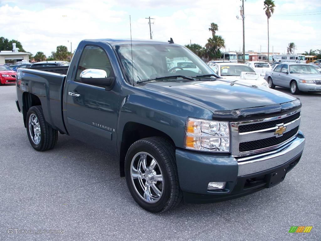 Blue Granite Metallic Chevrolet Silverado 1500