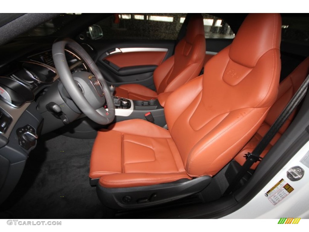 Tuscan Brown Interior 2012 Audi S5 4.2 FSI quattro Coupe Photo #60639199