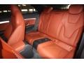 2012 Audi S5 Tuscan Brown Interior Rear Seat Photo
