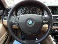 Venetian Beige Steering Wheel Photo for 2011 BMW 5 Series #60639259
