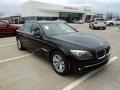 2012 Black Sapphire Metallic BMW 7 Series 740Li Sedan  photo #2