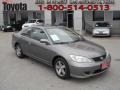 2004 Magnesium Metallic Honda Civic EX Coupe  photo #1