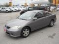 2004 Magnesium Metallic Honda Civic EX Coupe  photo #3