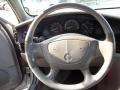 2001 Buick Regal Medium Gray Interior Steering Wheel Photo