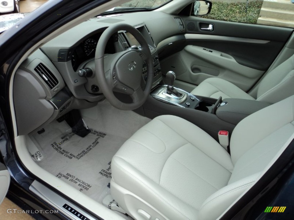 Wheat Interior 2012 Infiniti G 37 Journey Sedan Photo #60641080