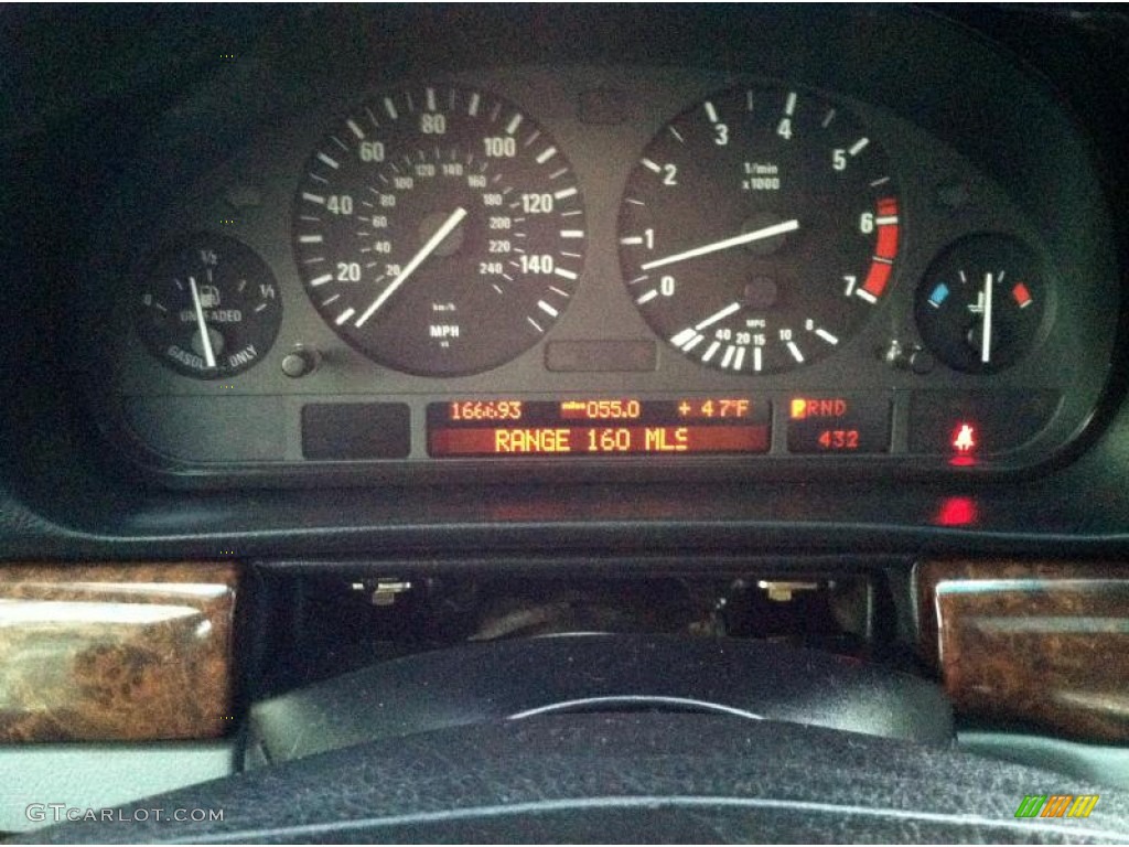 2000 BMW 7 Series 740i Sedan Gauges Photo #60641800