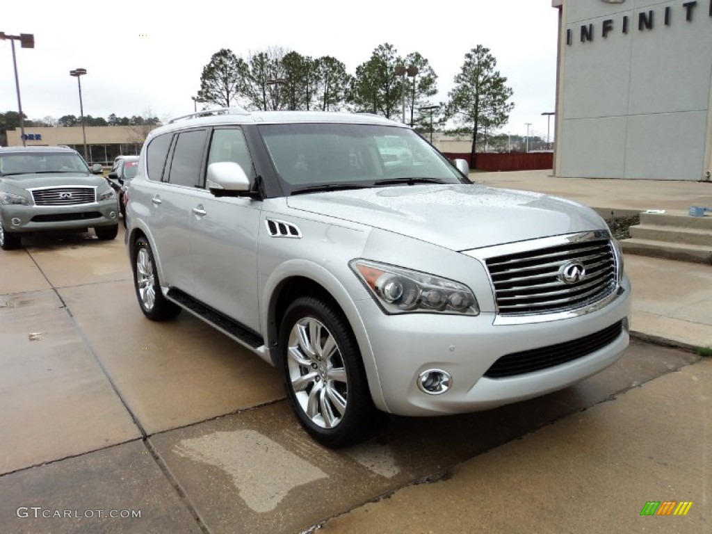 Liquid Platinum 2012 Infiniti QX 56 Exterior Photo #60641884