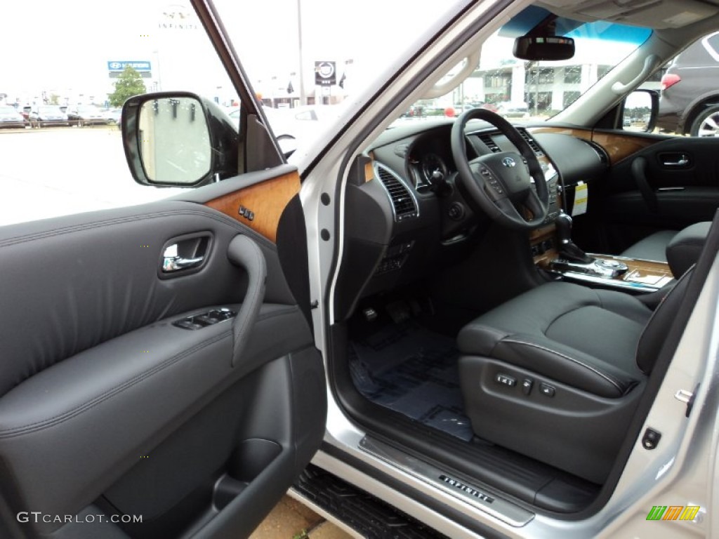Graphite Interior 2012 Infiniti QX 56 Photo #60641968