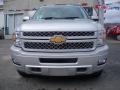 2012 Silver Ice Metallic Chevrolet Silverado 2500HD LT Crew Cab 4x4  photo #2