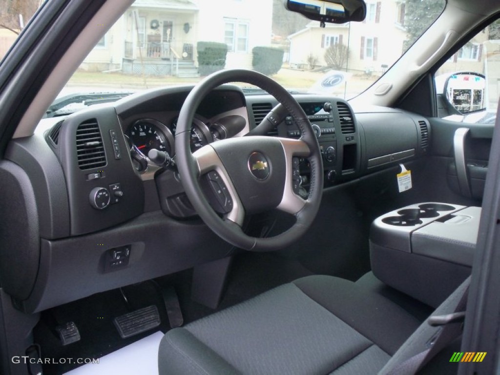 2012 Silverado 2500HD LT Crew Cab 4x4 - Silver Ice Metallic / Ebony photo #26