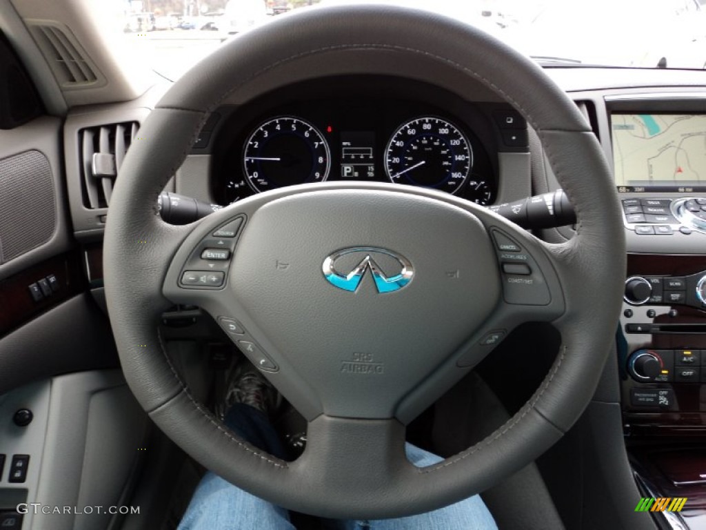 2012 Infiniti G 37 Journey Coupe Steering Wheel Photos