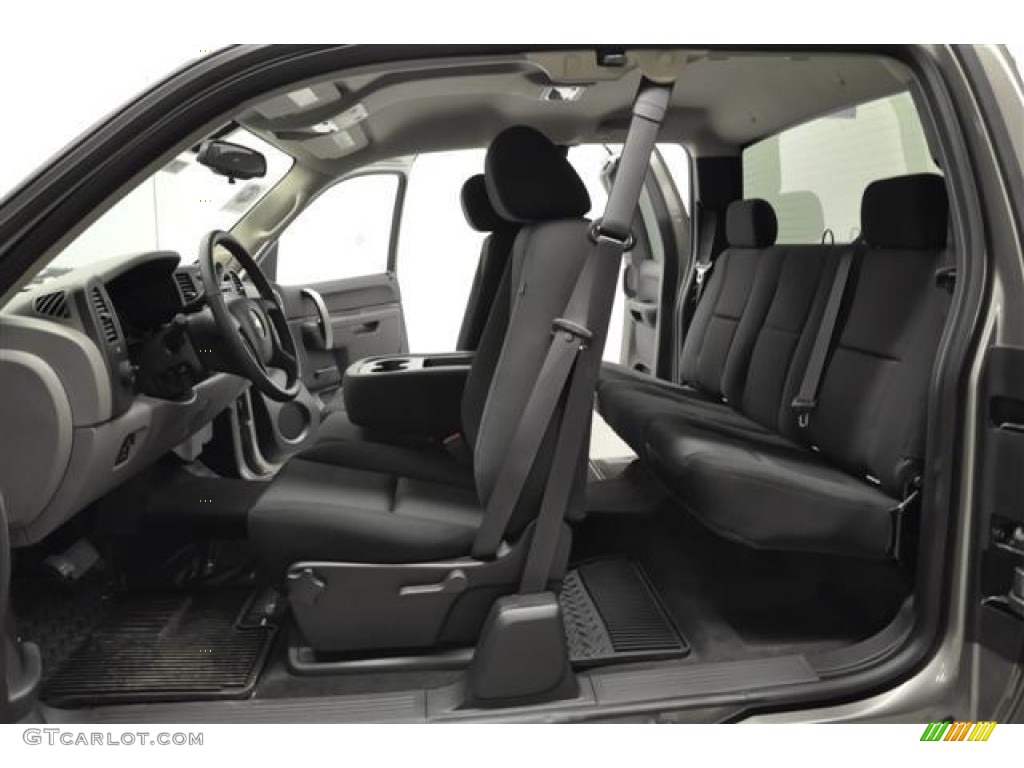 Dark Titanium Interior 2012 Chevrolet Silverado 1500 LS Extended Cab Photo #60643510
