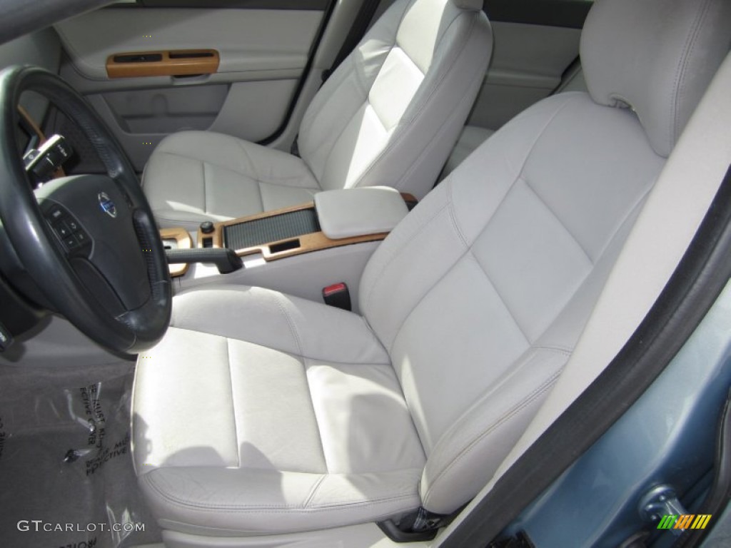 Umbra Brown/Quartz Beige Interior 2008 Volvo S40 2.4i Photo #60644221