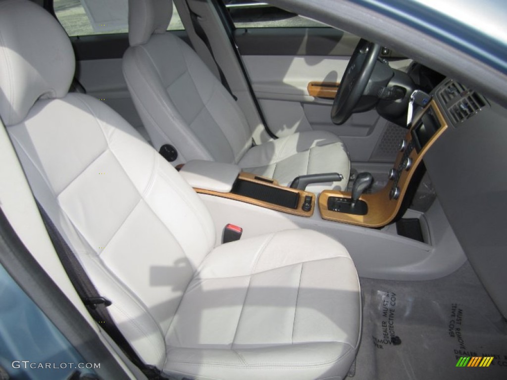 Umbra Brown/Quartz Beige Interior 2008 Volvo S40 2.4i Photo #60644231
